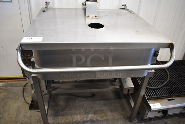 Stainless Steel Commercial Electric Powered Floor Style Braising Pan. 208 Volts, 3 Phase. 38x39x43 - Image 2 of 8