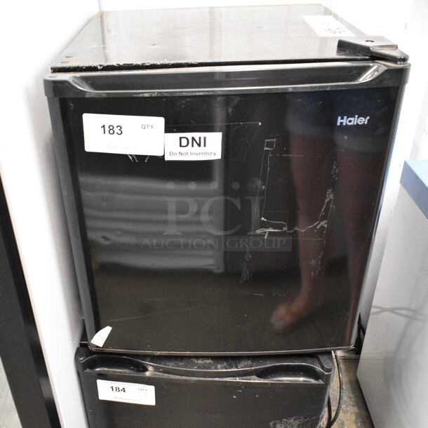 Haier QHE02GGMABB Metal Mini Cooler. 115 Volts, 1 Phase. Tested and Working! - Image 1 of 5