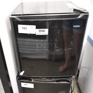 Haier QHE02GGMABB Metal Mini Cooler. 115 Volts, 1 Phase. Tested and Working!