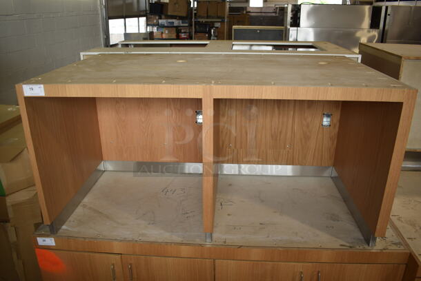 BRAND NEW! Wood Pattern Counter. - Image 1 of 5