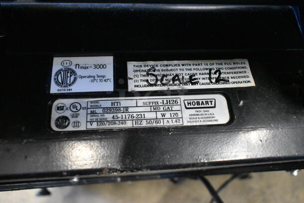 Hobart HTi Metal Countertop Scale. 120/208-240 Volts, 1 Phase.  - Image 5 of 5