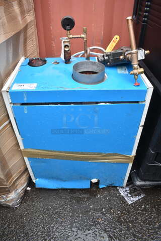 Slant Fin Model TR-30 PZT Metal Oil Fired Cast Iron Boiler. 134,000 BTU. 
