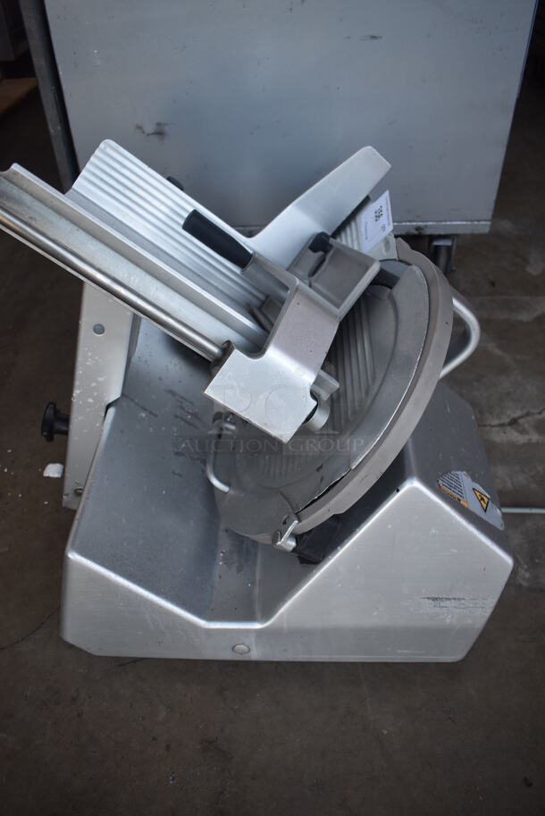 2012 Bizerba GSP H Stainless Steel Commercial Countertop Meat Slicer. 120 Volts, 1 Phase. 25x28x24. Cannot Test Due To Cut Power Cord - Image 8 of 8