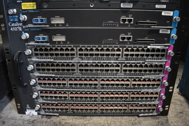 Cisco Rack Unit Including Catalyst 4507R. 19x14x19 - Image 3 of 4