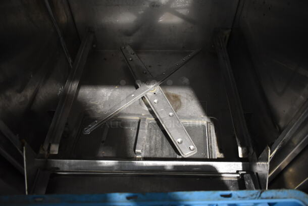 Hobart LX30H Stainless Steel Commercial Undercounter Dishwasher. 120/208 Volts, 1 Phase.  - Image 7 of 8