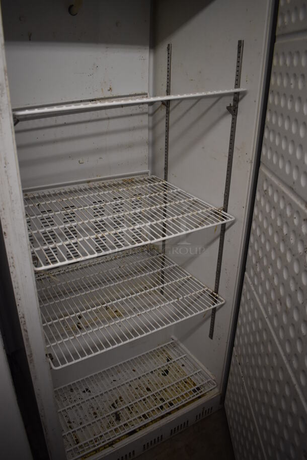 Maxx Cold MXX-23R Metal Commercial Single Door Reach In Cooler. 115 Volts, 1 Phase. 30x30x74. Tested and Working! - Image 4 of 7