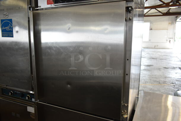 Winston HA4022GE CVap Stainless Steel Commercial 2 Half Size Door Warming Holding Cabinet on Commercial Casters. 120 Volts, 1 Phase. Tested and Working! - Image 4 of 7