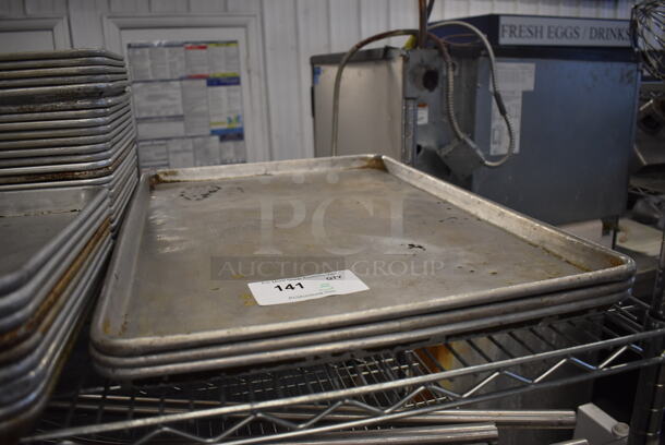 3 Metal Full Size Baking Pans. 18x26x1. 3 Times Your Bid! - Image 2 of 4