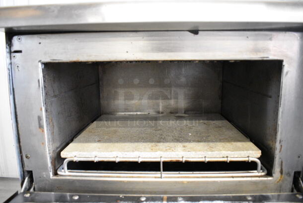 2 Turbochef Model NGCD6 Tornado Stainless Steel Commercial Countertop Electric Powered Rapid Cook Ovens on Stainless Steel Commercial 2 Tier Equipment Stand on Commercial Casters. 208/240 Volts, 1 Phase. 30x30x60. 2 Times Your Bid! - Image 3 of 7