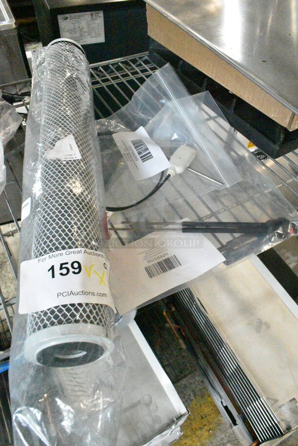 3 BRAND NEW SCRATCH AND DENT! Items Including 131PR46999 Alto-Shaam PR-46999 Probe,Quick Release,820Mm,Str, HPPR3706 Alto-Shaam PR-3706 Probe, 131FI28744 Alto-Shaam FI-28744 Water Filter Cartridge. 3 Times Your Bid! - Image 1 of 5