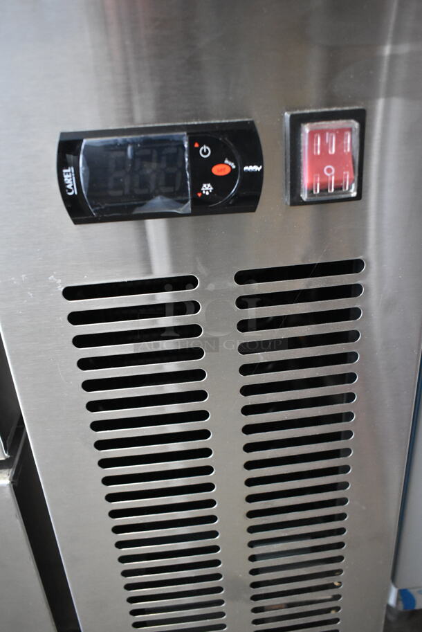 BRAND NEW SCRATCH AND DENT! 2023 Avantco 178CBE60HC Stainless Steel Commercial 2 Drawer Chef Base on Commercial Casters. 115 Volts, 1 Phase. Tested and Working! - Image 5 of 9