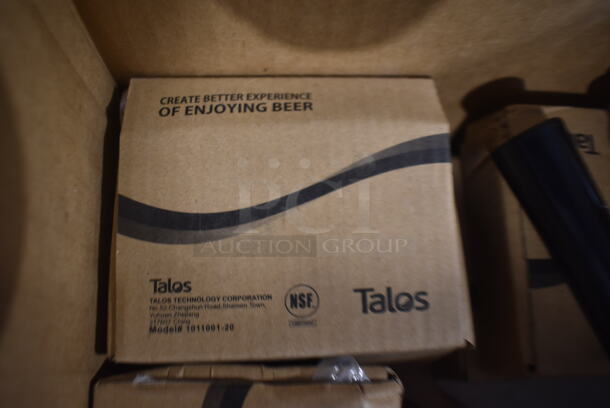 11 BRAND NEW IN BOX! Talos 1011001-20 Stainless Steel Beer Tower Head. 11 Times Your Bid! Goes Great with Lot 178 and 35 - Image 4 of 4