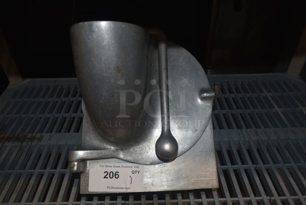 Metal Commercial Pelican Head w/ Grating Blade. - Image 1 of 4