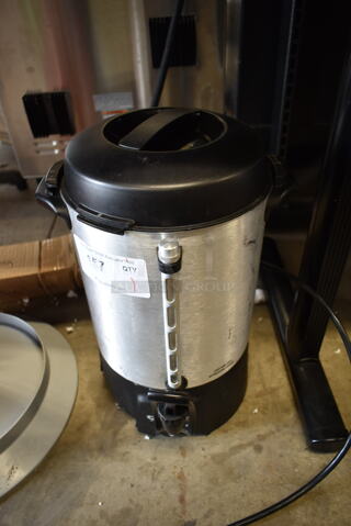 Metal Countertop Hot Water Dispenser.