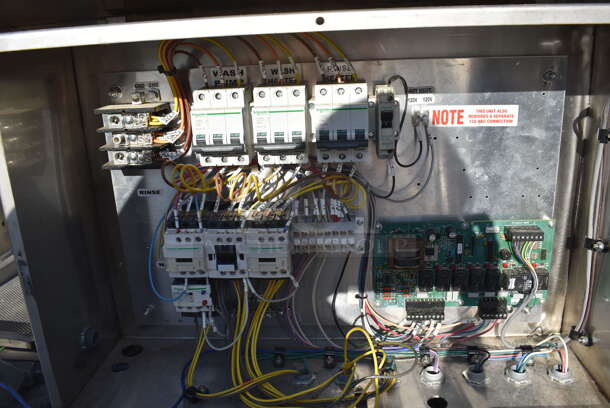 Douglas SD-20-IREL Stainless Steel Commercial Natural Gas Powered Pot and Pan Washer. 480 Volts, 3 Phase. 50x36x71 - Image 6 of 6