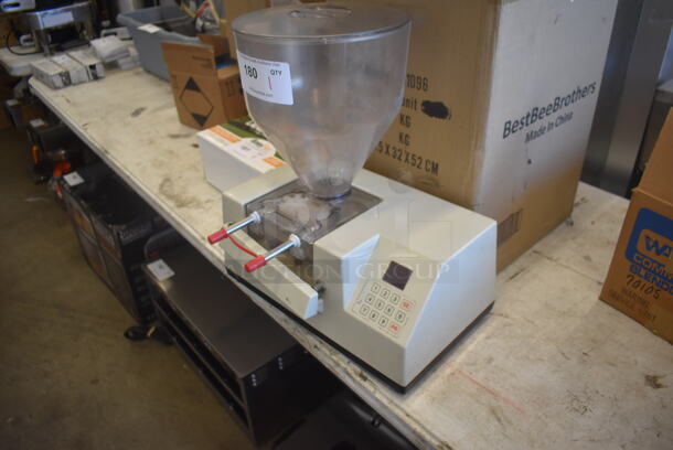 Edhard MK Commercial Countertop Donut Pastry Filler with Hopper. 120 Volt 1 Phase Cannot Test Due To Missing Cord - Image 3 of 7