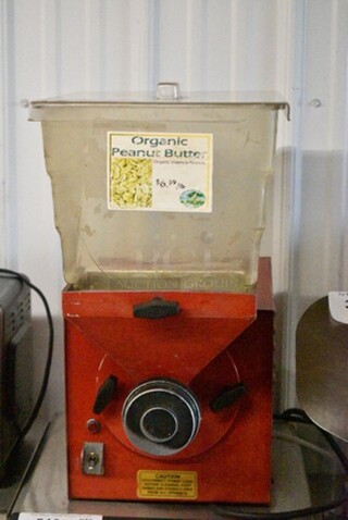 Olde Tyme PN1 Stainless Steel Commercial Countertop Nut Grinder. 115 Volts, 1 Phase. Tested and Working!