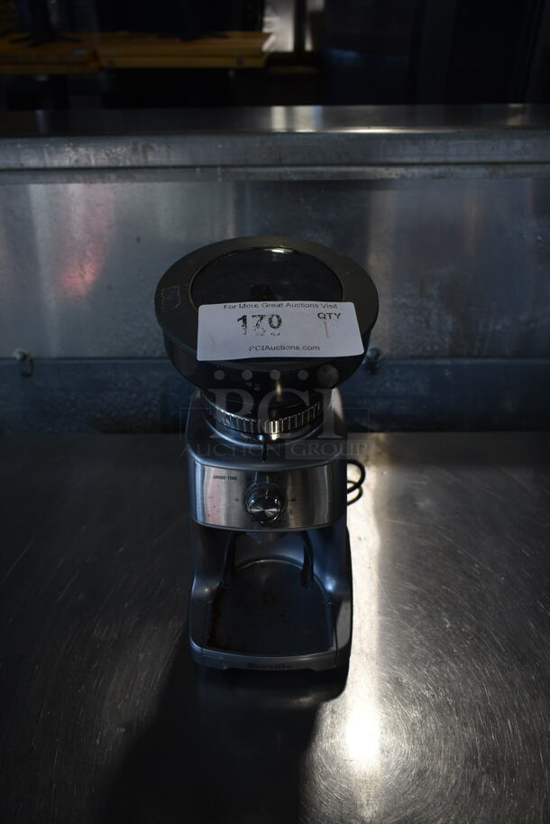 Breville BCG600 Metal Countertop Espresso Bean Grinder. 120 Volts, 1 Phase. Tested and Does Not Power On - Image 2 of 6