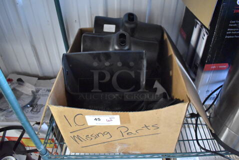 ALL ONE MONEY! Lot of Various Items Including 3 Dust Pan Heads and Baking Pan Liner