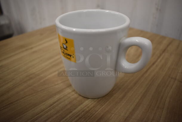 23 White Ceramic Mugs. 4.5x3.5x4. 23 Times Your Bid! - Image 6 of 8