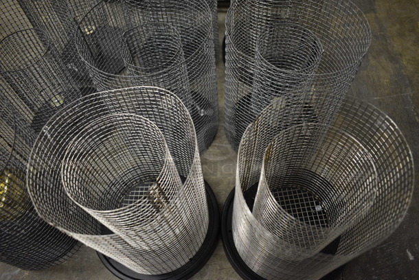 ALL ONE MONEY! Lot of Metal Wire Bins (Main Building) - Image 2 of 4