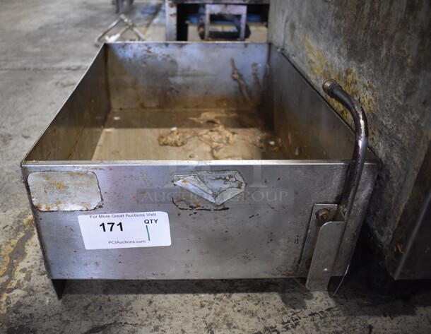 Stainless Steel Grease Pan. 16x23x11