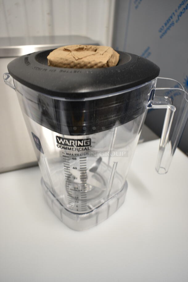 2 BRAND NEW IN BOX! Waring Xtreme CAC93X The Raptor 48 oz. Clear Copolyester Blender Jar for Commercial Blenders. 2 Times Your Bid!  - Image 3 of 5