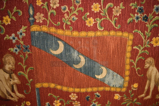 HIGH END REPRODUCTION of Framed Tapestry of The Lady and The Unicorn; Touch. This Tapestry is One of Five Parts That Tell a Story of The Lady and The Five Senses - Image 6 of 11
