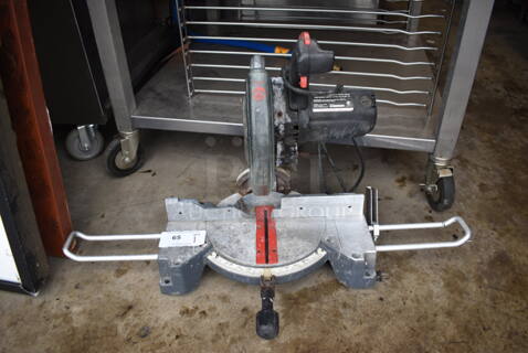 Craftsman 315.212100 Metal Countertop 10" Compound Miter Saw. 120 Volts, 1 Phase. 36x20x22. Tested and Working!