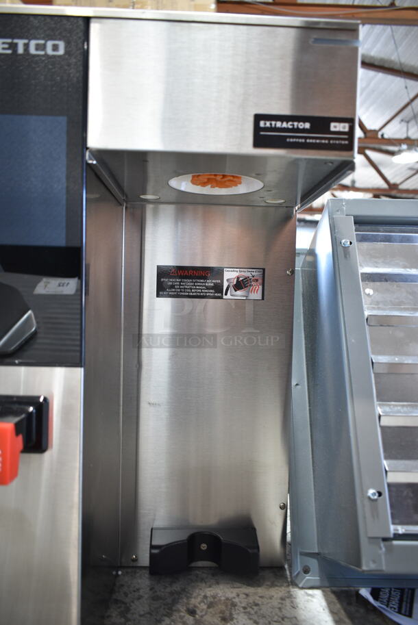 BRAND NEW SCRATCH AND DENT! Fetco CBS-2231 Stainless Steel Commercial Countertop NG Series Single Automatic Digital Coffee Brewer with Hot Water Dispenser and Poly Brew Basket. 120 Volts, 1 Phase.  - Image 5 of 8