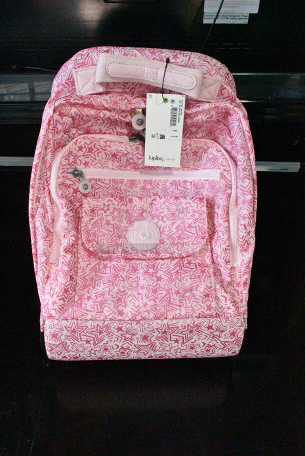 BRAND NEW SCRATCH AND DENT! Kipling Pink Backpack - Image 1 of 4