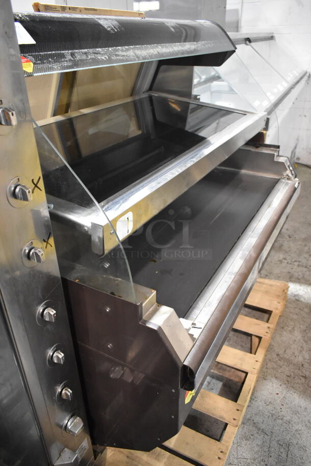 Alto Shaam ED2SYS-48/2S Metal Commercial Floor Style 2 Tier Heated Display Case Merchandiser. 208/240 Volts, 1 Phase.  - Image 6 of 10