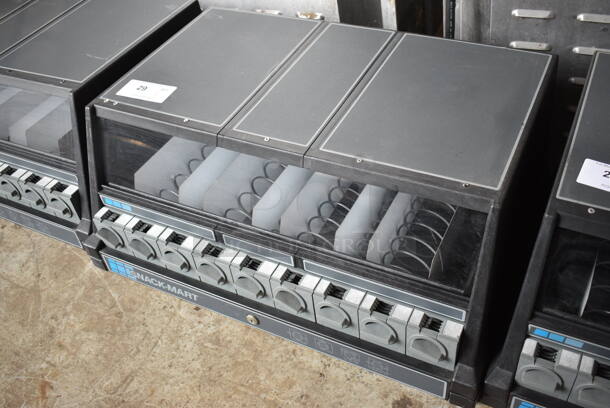 Snack-Mart Black Countertop 9 Slot Snack Vending Machine. 28x21x20.5 - Image 2 of 4