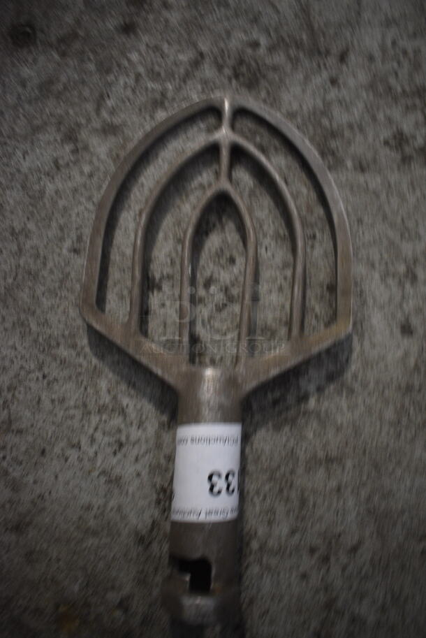 Hobart A20-12B Metal Commercial 20 Quart Paddle Attachment for Mixer. 7x2.5x13 - Image 1 of 3