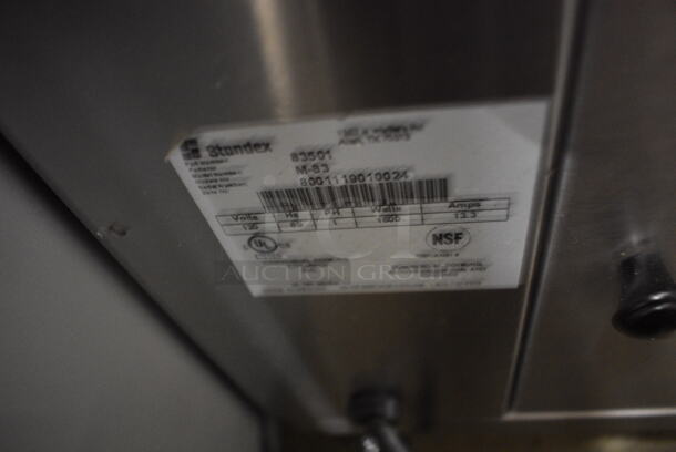 APW Wyott Model M-83 Stainless Steel Commercial Countertop Vertical Toaster Oven w/ Butterer. 120 Volts, 1 Phase. 25x14x20. Cannot Test Due To Missing Power Switch - Image 6 of 6