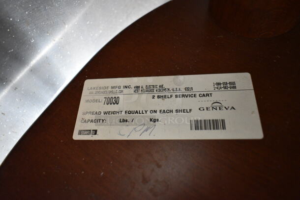 ALL ONE MONEY! Lot of Vitamix Blender w/ 2 Pitchers, Bowls Table and Large Tray - Image 10 of 10