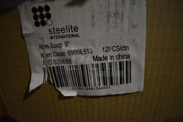 3 Boxes of 12 BRAND NEW! Steelite White Ceramic Pasta Plates. 9x9x2. 3 Times Your Bid! (bar) - Image 3 of 3