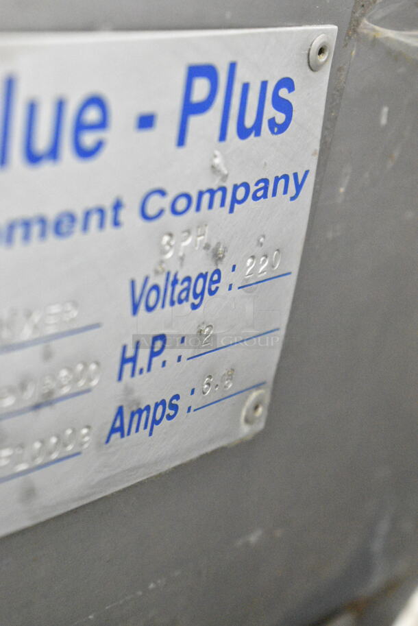 VPMB300 Stainless Steel Commercial Floor Style Meat Mixer Grinder on Commercial Casters. 220 Volts.  - Image 8 of 8