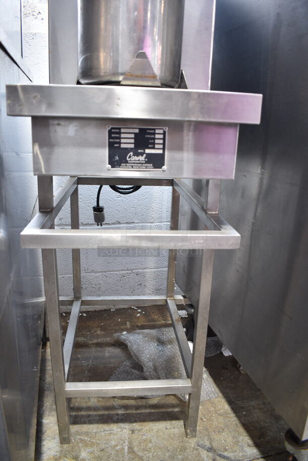 Carvel CWM Stainless Steel Commercial Whipper on Stand. 115/230 Volts, 1 Phase. Tested and Working! - Image 3 of 5