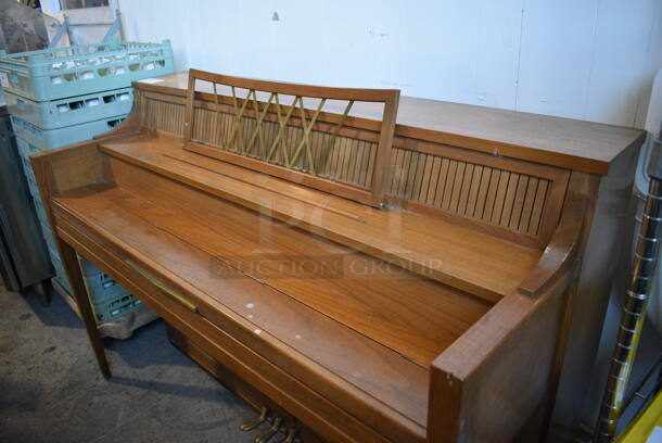 Chickering Wooden Piano. 57.5x23.5x40 - Image 2 of 7