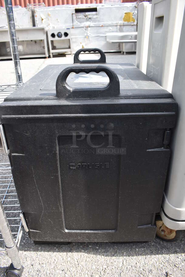 Carlisle NPC300N Black Poly Insulated Food Carrying Case. - Image 1 of 5
