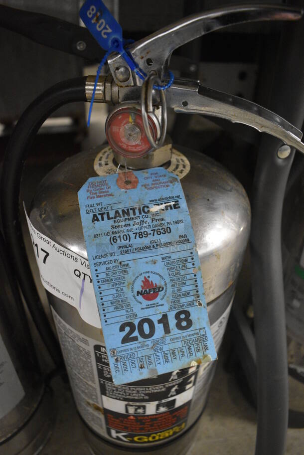 Ansul K Guard Wet Chemical Fire Extinguisher. 7.5x6.5x22 - Image 3 of 3