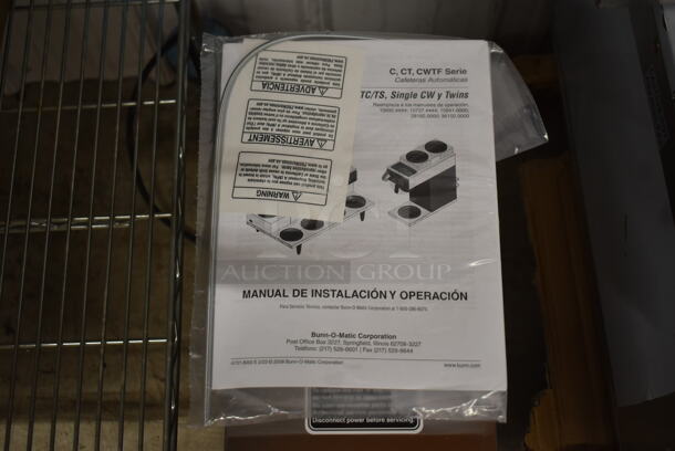 BRAND NEW SCRATCH AND DENT! 2023 Bunn 12950.0211 CWTF15 Stainless Steel Commercial Countertop 12 Cup Automatic Coffee Brewer with Upper & Lower Warmers and Hot Water Faucet. 120 Volts, 1 Phase. - Image 7 of 7