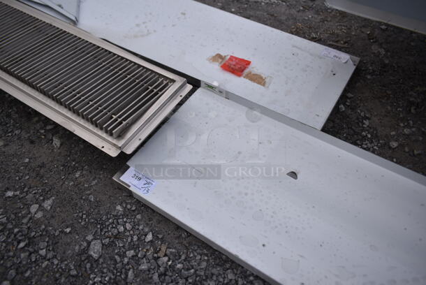 BRAND NEW SCRATCH AND DENT! Regency 600WS1872HD 16 Gauge Stainless Steel 18" x 72" Heavy-Duty Wall Shelf - Image 6 of 6