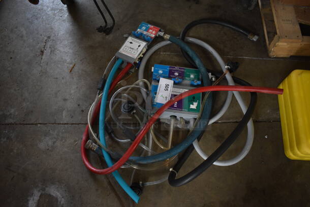 ALL ONE MONEY! Lot of Various Hoses and Control Panel! - Image 1 of 3
