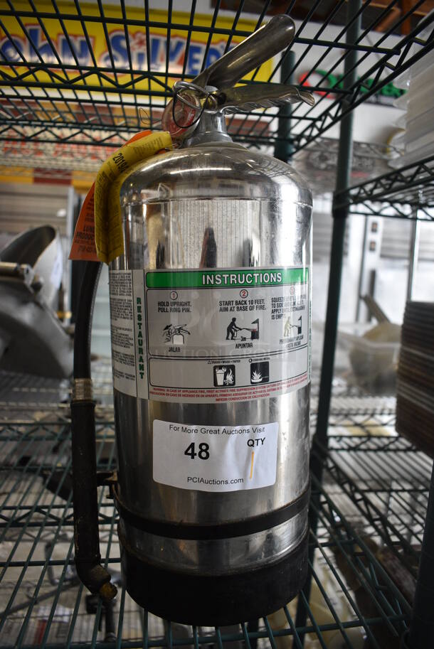 Wet Chemical Fire Extinguisher. 7x8x18 - Image 1 of 4