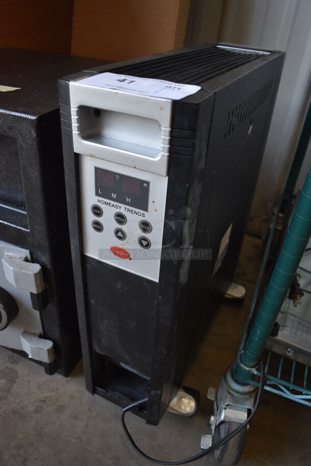 Homeasy Trends Heater on Casters. 9x18.5x22 - Image 2 of 4