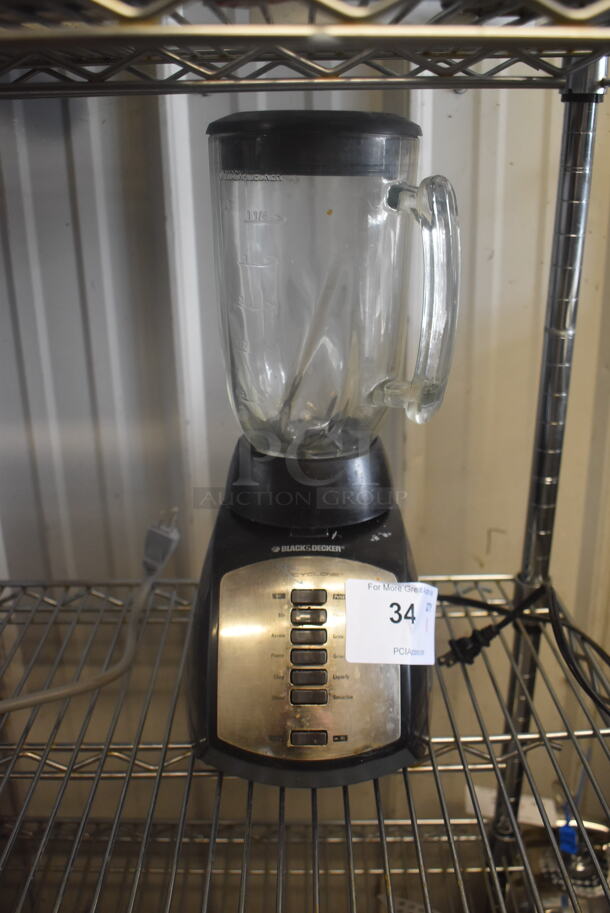 Black & Decker BLC Type 1 Blender 120 Volts 1 Phase. Tested and Working!  - Image 1 of 8