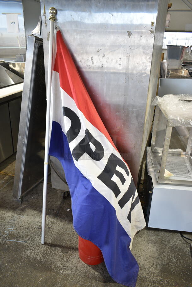 3 Items; 2 Wet Chemical Fire Suppression Tanks and Open Flag. 3 Times Your Bid! - Image 8 of 8