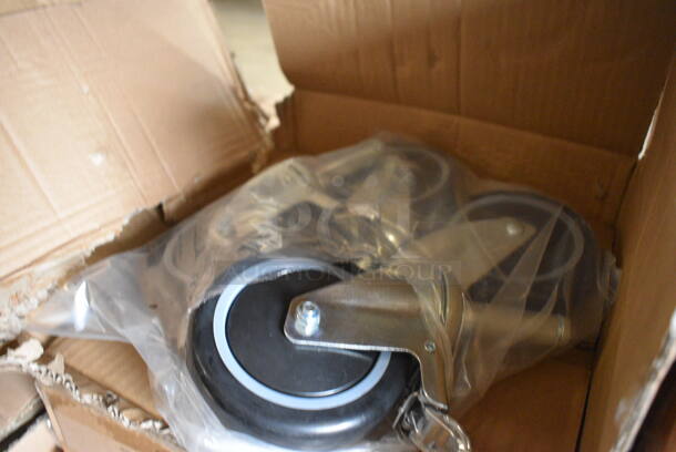 8 BRAND NEW! Boxes of 4 Johnson Rose Model 11245 Commercial Casters. 8 Times Your Bid! - Image 3 of 5